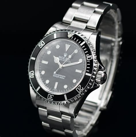 rolex submariner quadrante nero 14060 m|rolex 14060 swiss only dial.